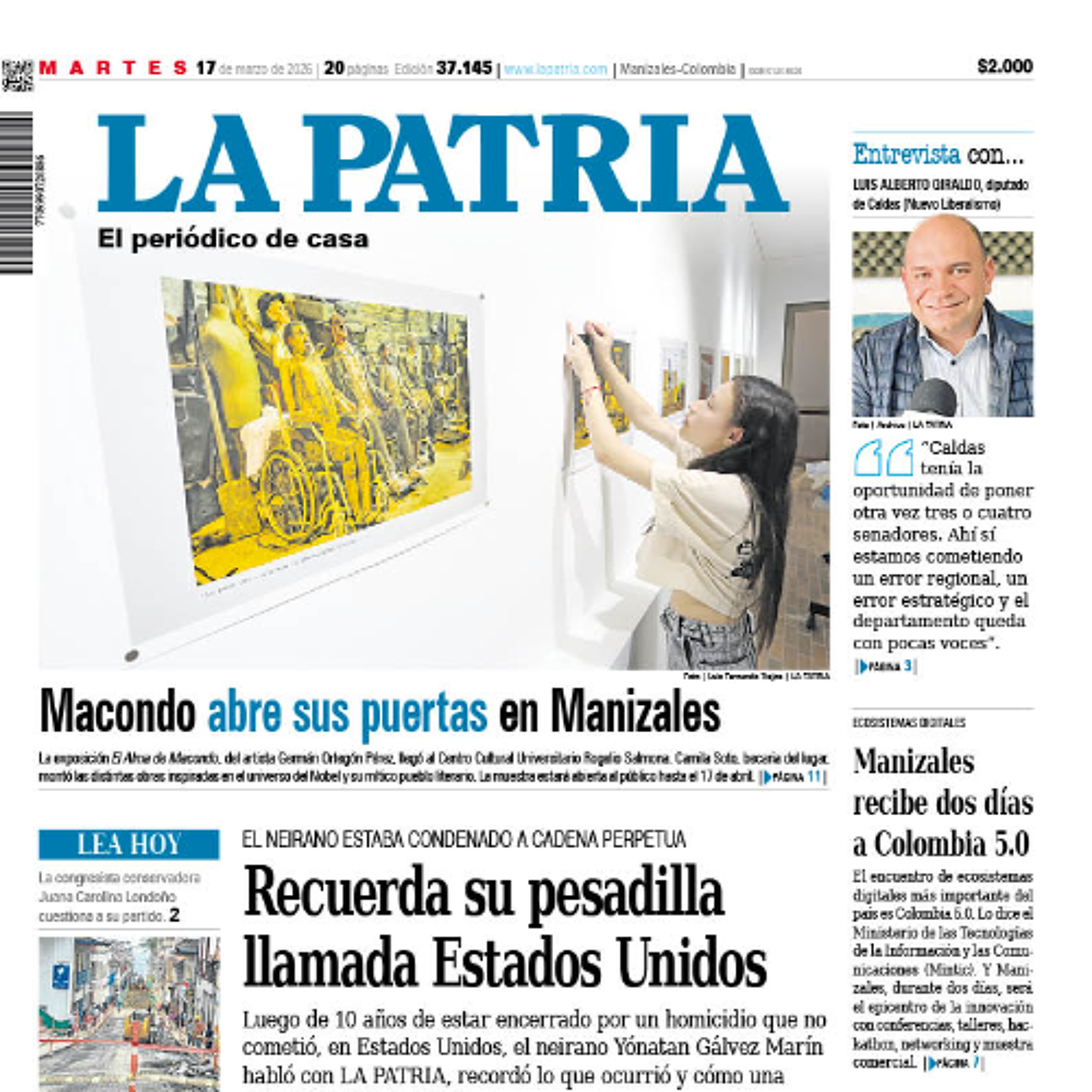 1. Titulares del informativo de la mañana - 17 de marzo episode artwork