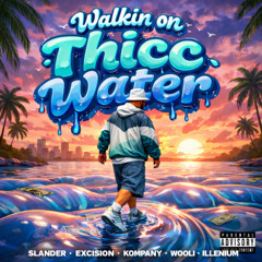 Slander , Excision , Kompany , Wooli , Illenium - Walk On Water (Walkin on Thicc Water-Zuukkii Edit)