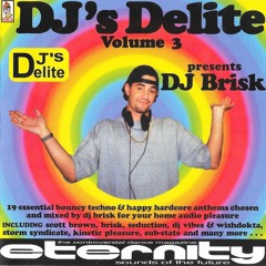 DJ Brisk - DJ's Delite Volume 3 Mix CD