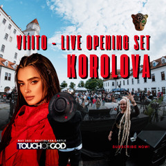 Korolova @Bratislava Castle by Touch of God | VIIITO warm up set (DJ & Trumpet) | Afro House
