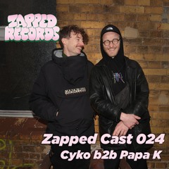 Zapped Cast 024 - Papa K b2b Cyko (Recorded at Select x Illusion, Guimaraes Portugal)