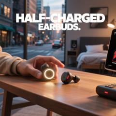Half-Charged Earbuds