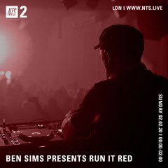 BEN SIMS pres RUN IT RED 61. Feb 2020