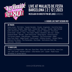 YO BAILÉ LOS 80s | 02 | 12 | 2023 - Mixed Live at Malalts de Festa by Jordi Carreras