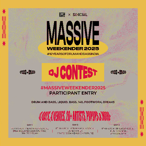 #MassiveWeekender2025 DJ Contest - Shaik