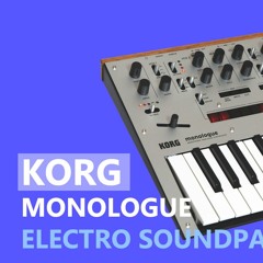 KORG MONOLOGUE - ELECTRO SOUNDPACK II (100 patches)