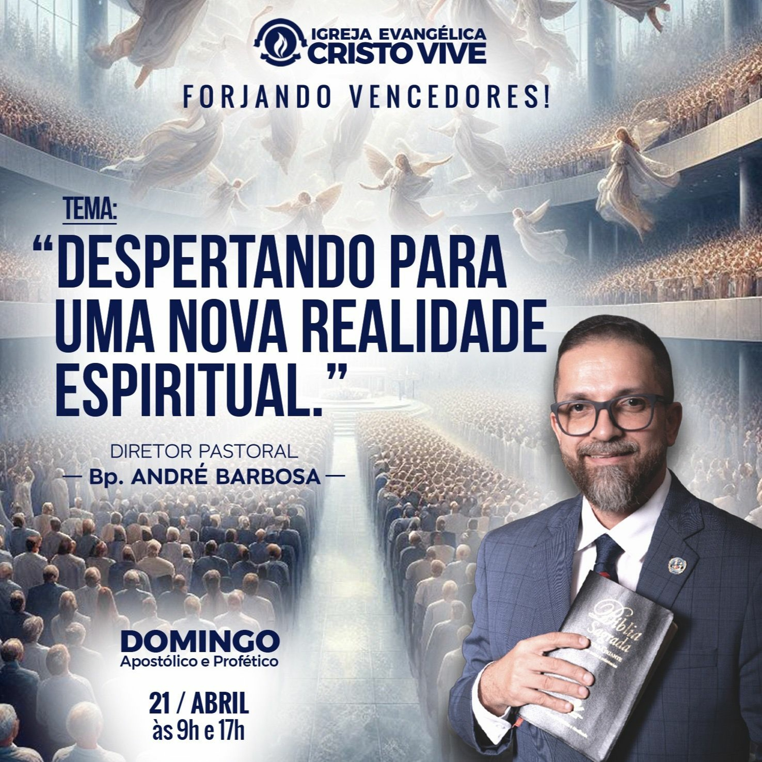 Igreja Evangélica Cristo Vive - Ap. Miguel Ângelo