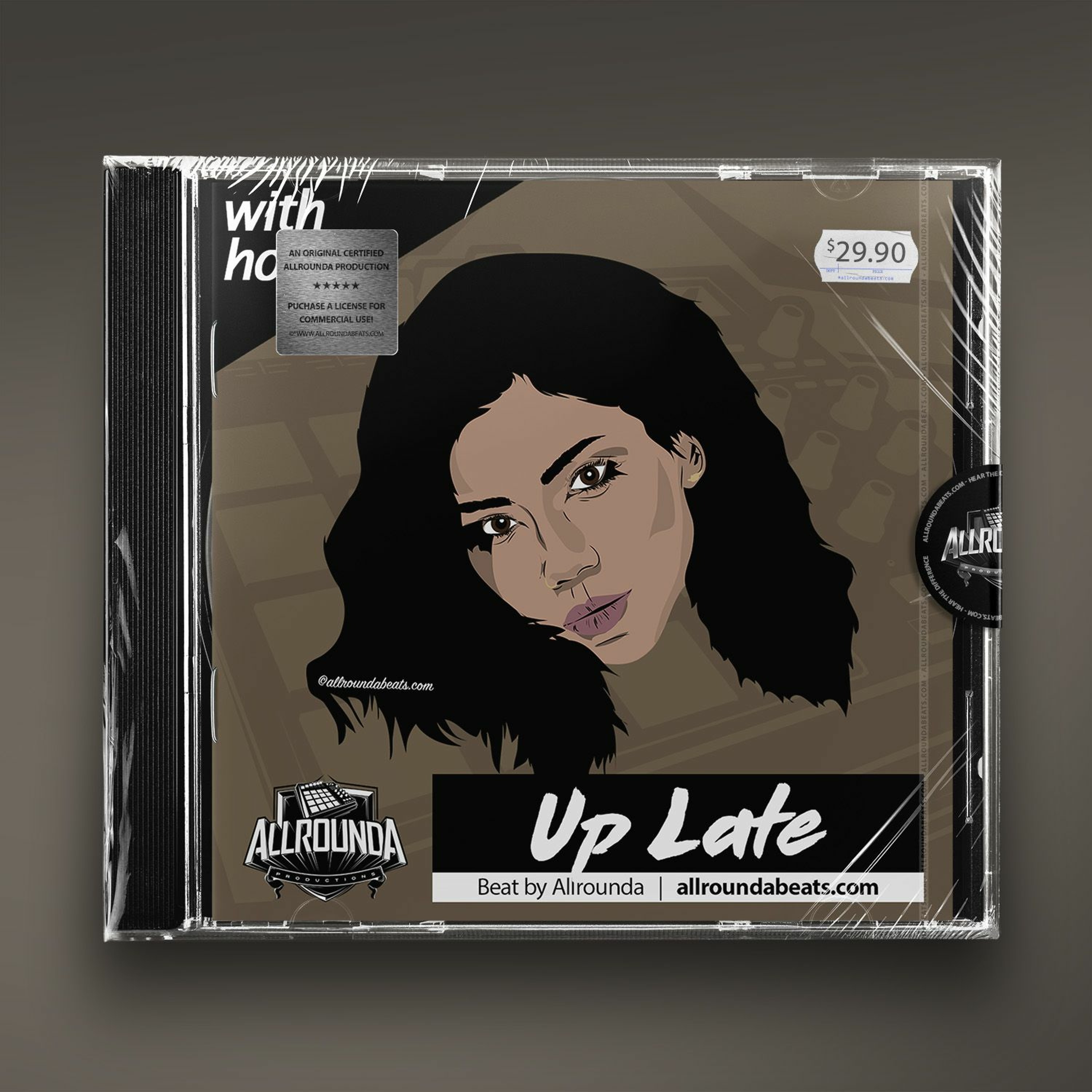 "Up Late" (with hook) ~ Soulful Rap Beat With Hook | Jhene Aiko Type Beat Instrumental episode artwork