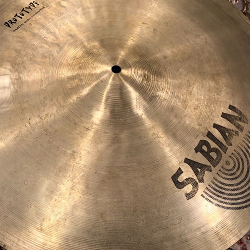 Sabian HHX 20" Thin Crash Ride Vault Tour 2005 Prototype 1668g Sound Sample