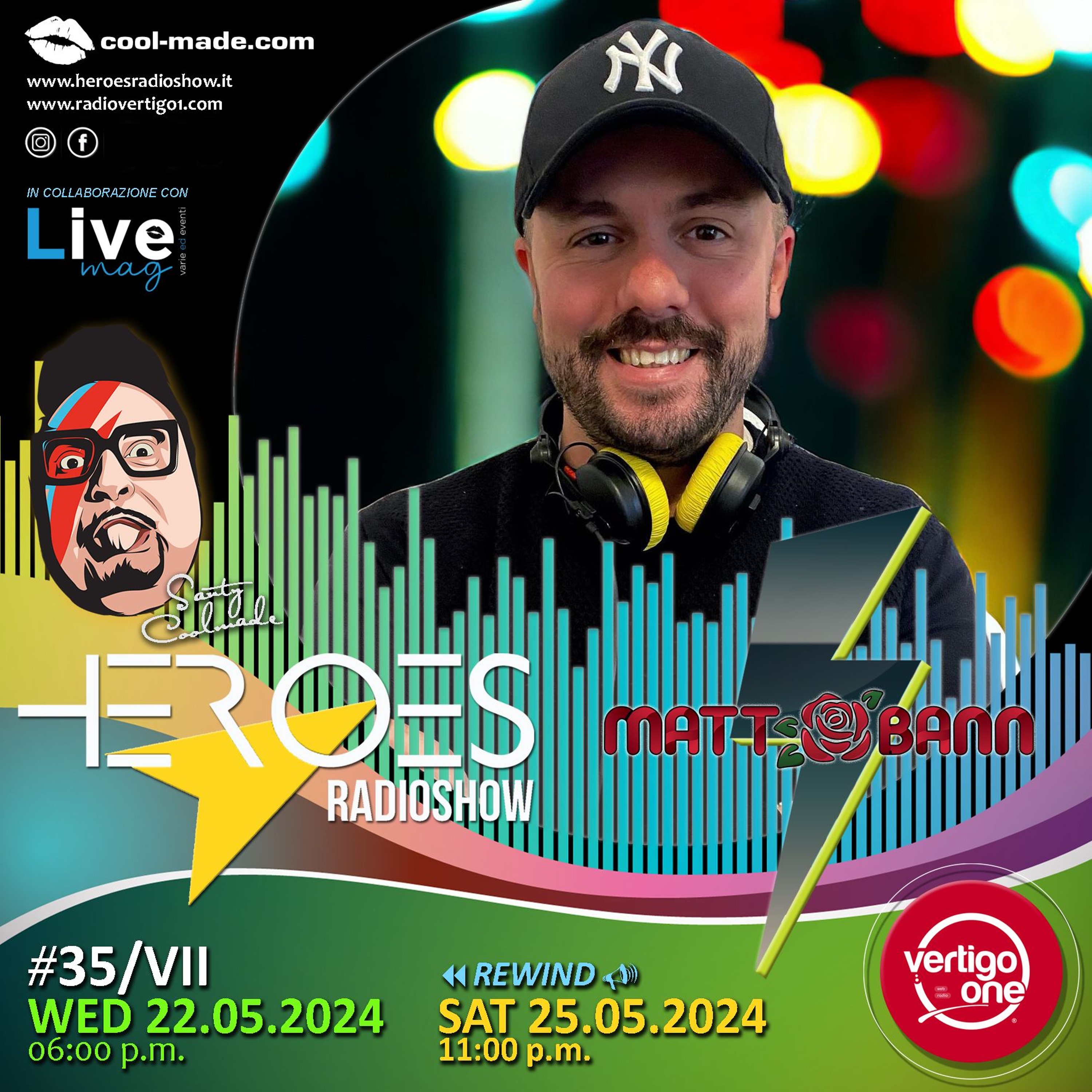35/2023-24> HEROES RadioShow - Special Guest  MATTBANN episode artwork