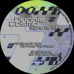 Premiere: A1 - Donnie Cosmo - Signs Of Life [PE014]