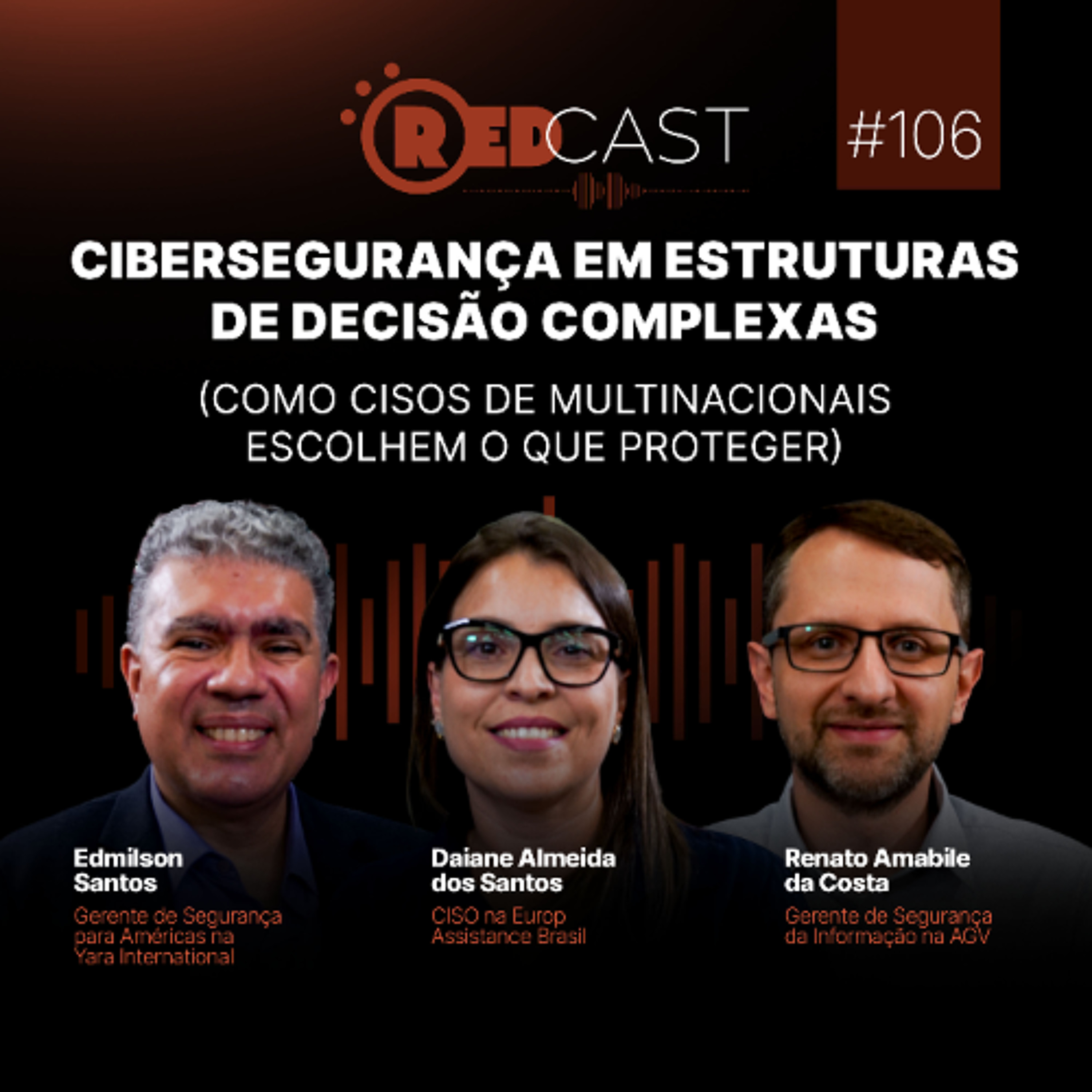 RedCast #106 | Cibersegurança em decisões complexas: como CISOs de multinacionais definem prioridades?