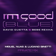 David Guetta - I'm Good (Miguel Nuas & Luciano Binetti Private Mix)