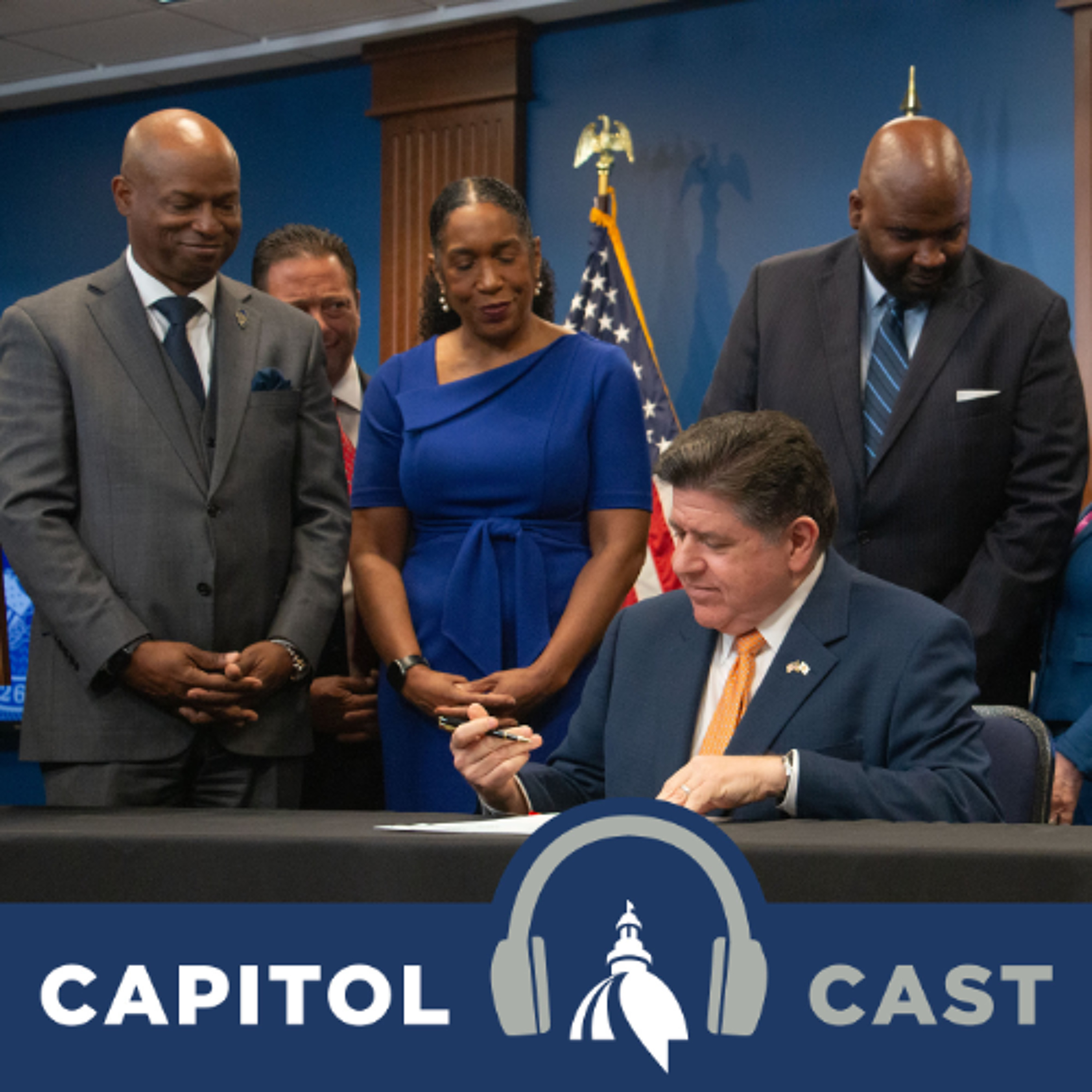 Pritzker signs budget bill episode artwork