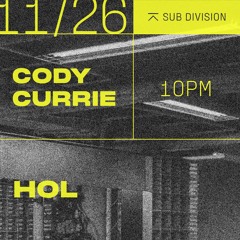 HOL Live Mix - Subdivision Toronto 11/26/22