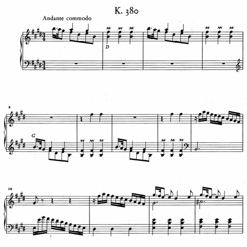 Domenico Scarlatti - Keyboard Sonata K380