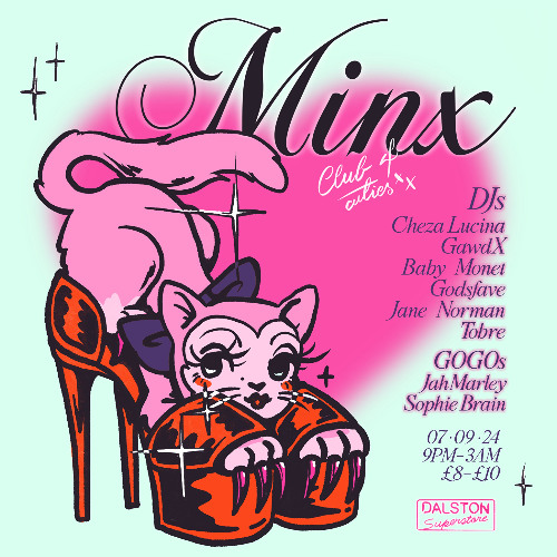 Queer club mix | Minx at Dalston Superstore | 7 Sept 2024
