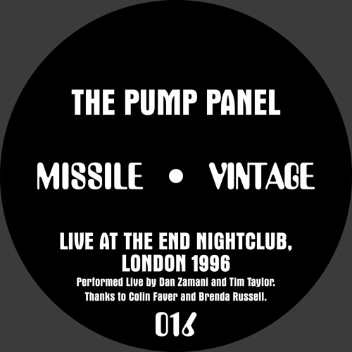 MISSILE VINTAGE 016 - THE PUMP PANEL - ACID STEPPER (LIVE AT THE END)_1996