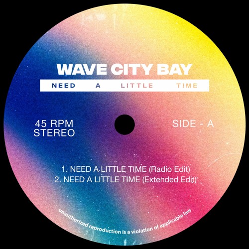 Need A Little Time (Radio Edit)