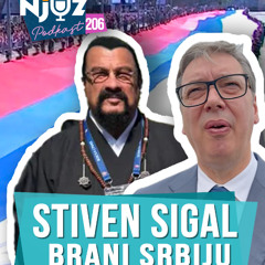 DRŽAVA SE BRUKA: Zastavu ofarbali u roze, a studenta vezali lancima!  Njuz PODkast EP206