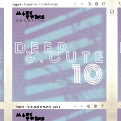 MARC TWINS - DEEP & CUTE 10 @ FDLM PLAN B - 21 06 2022