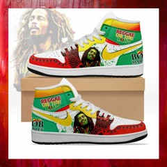 NEW Reggae On The Road Bob Marley Air Jordan 1 High