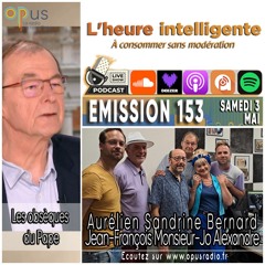 L’heure intelligente EM153 - 3/05/25 : les obsèques du Pape décryptées par Bernard Lecomte