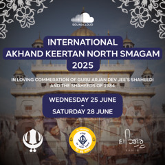 36 Bhai Jagpal Singh - Gobindh Gun Gaavan Laage - Saturday Reinsabaayee I North Jun. 2025
