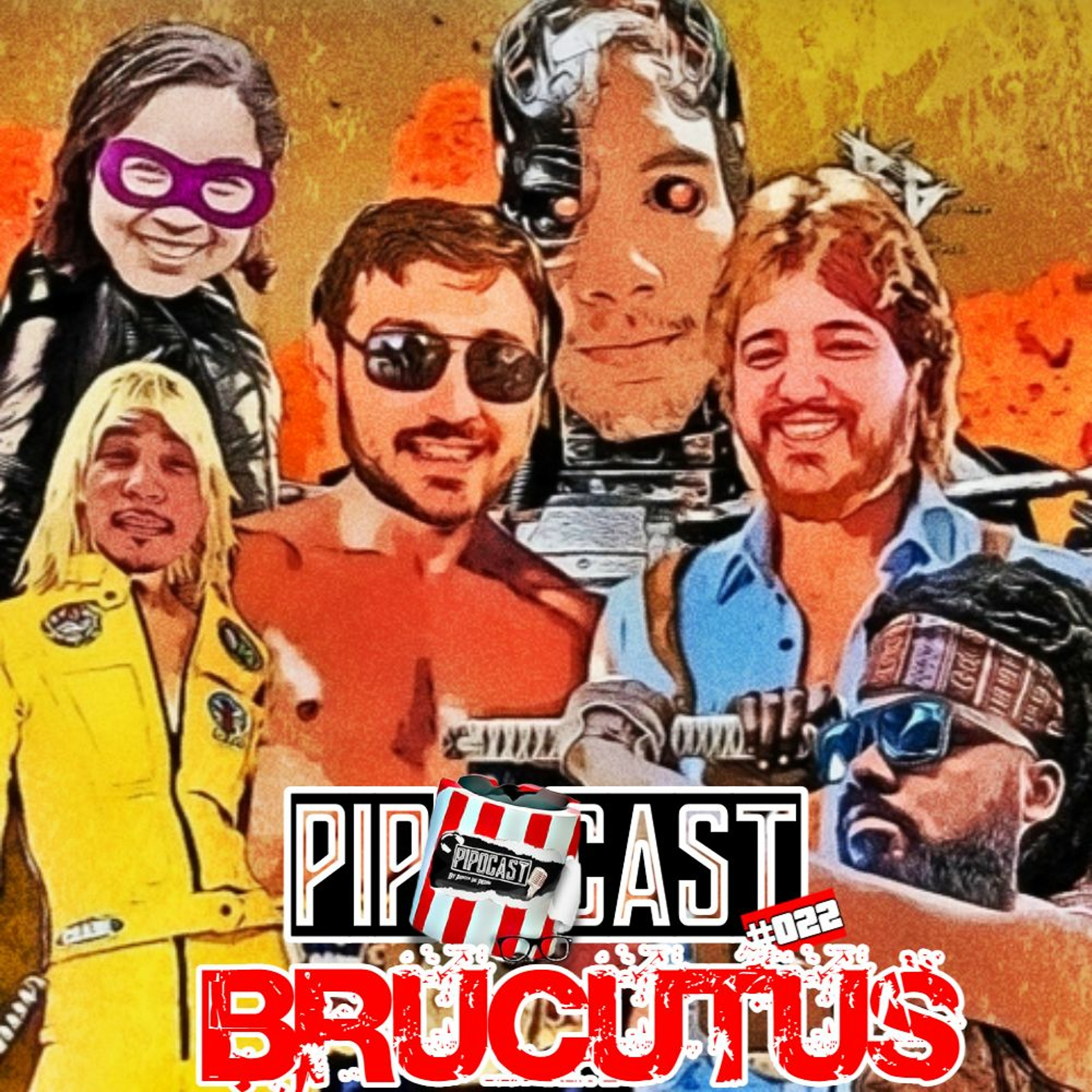 PIPOCAST #022 - BRUCUTUS E ACTION GIRLS