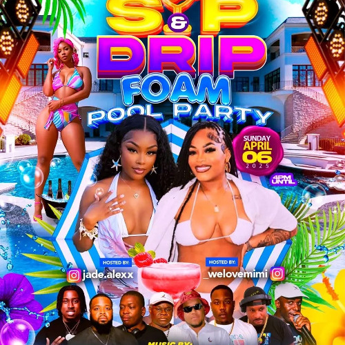 april 6 SiP & Drip Live audio DJWHOPPA X SELECTAZOE