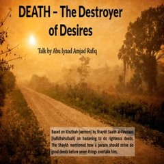 DEATH - The Destroyer of Desires