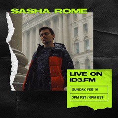 Sasha Rome on ID3.FM