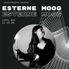 57-#QUICKTIMEVENTS- ESTERNE MOOG vinyl set
