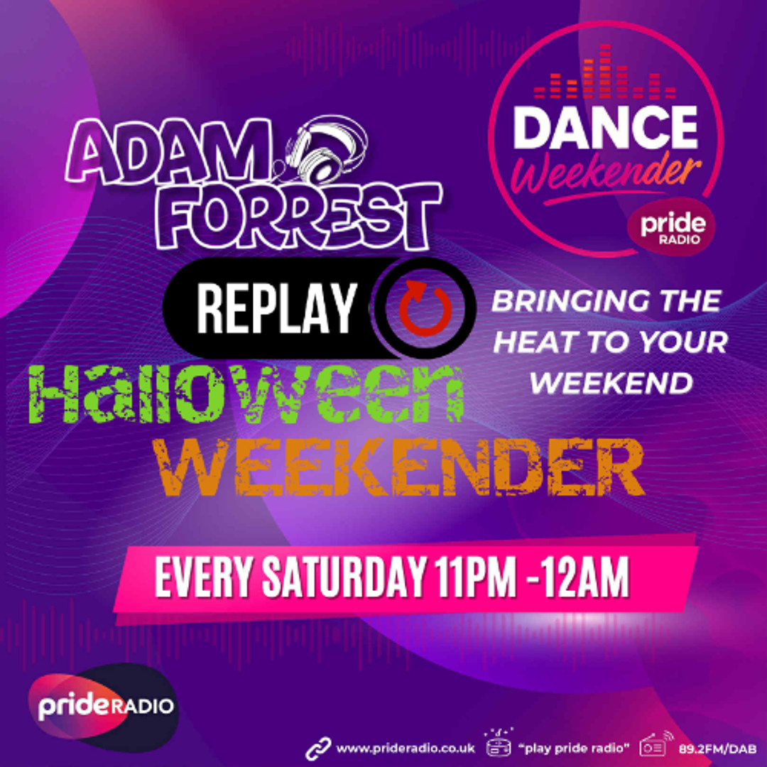 Stream Dj Adam Forrest Pride Radio Halloween MIx by Adam Forrest ...