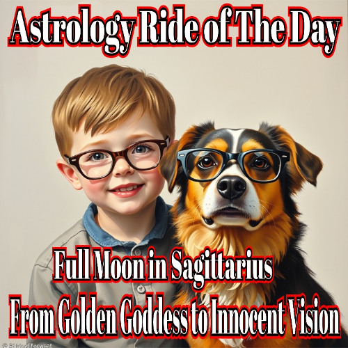 Sagittarius Full Moon From Golden Goddess to Innocent Vision