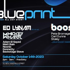 Live from Blueprint @ Zombie Shack, Manchester. 14/10/23