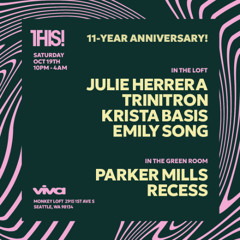Trinitron Live DJ set @ THIS! for Viva Recordings - Oct 19th 2024