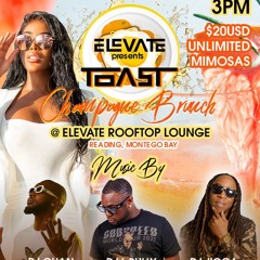 Champagne Brunch AFTEEZ At Elevate Mobay Rooftop 1.8.23