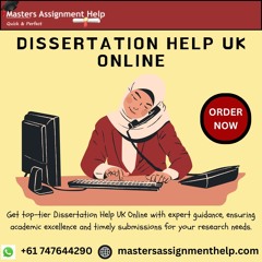 Tailored Dissertation Help UK Online