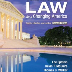 ⚡[PDF]✔ Constitutional Law for a Changing America: Rights, Liberties, and Justice