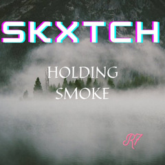 holding smoke