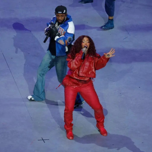 SZA & Kendrick Lamar - Luther: Superbowl 2025 Mic Feed