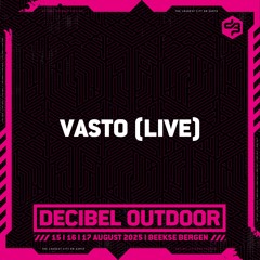 Vasto (LIVE) | Decibel outdoor 2025 | Friday | RAW