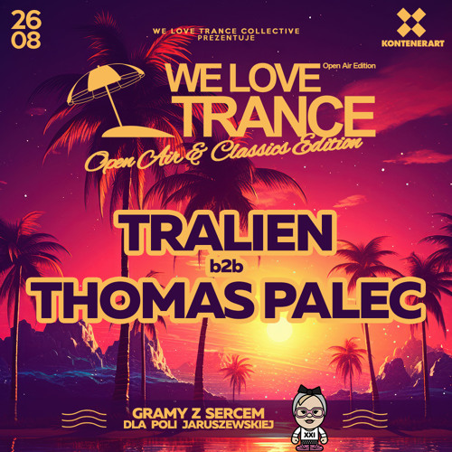 Tralien b2b Thomas Palec LIVE @ WLTCE048 - Open-air & Classics - Kontener Art Poznań - 26-08-2023