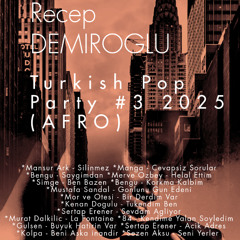 Recep DEMIROGLU - Turkish Pop Party #03 2025 (AFRO)