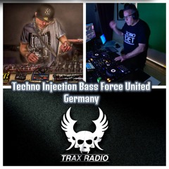 Schuster B2B TechnoPoet Techno Injection Bass Force United live @ Trax-Radio