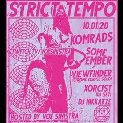 Strict Tempo 10.01.2020 (Demon In the Closet)