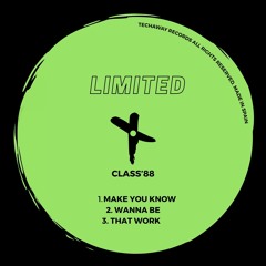Class'88 - Wanna Be (Original Mix)_TLT117