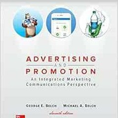 ❤️ Read Advertising and Promotion: An Integrated Marketing Communications Perspective (Irwin Mar