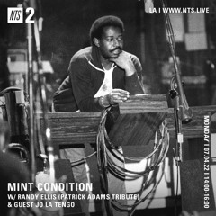 Mint Condition w Jo La Tengo and a Patrick Adams Tribute (NTS) 07.04.22